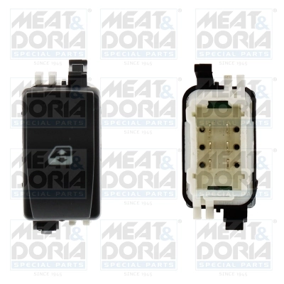 Switch, window regulator
